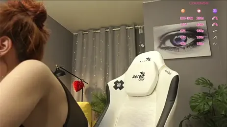 Megany webcam model stream image