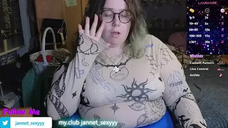 JannetPie webcam stripchat model stream image